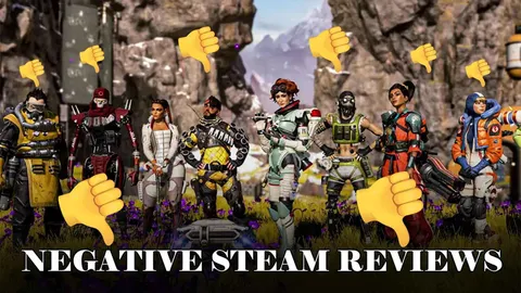 بیش از 30 هزار نقد منفی برای بازی Apex Legends به ثبت رسیده است