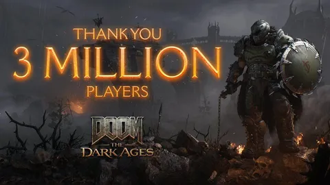 تعداد بازیکنان DOOM: The Dark Ages در شش روز ابتدایی از مرز 3 میلیون نفر گذشت!
