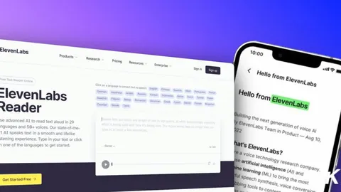 اپ جدید هوش مصنوعی ElevenLabs می‌تواند هر متن و مقاله‌ای را برای شما بخواند