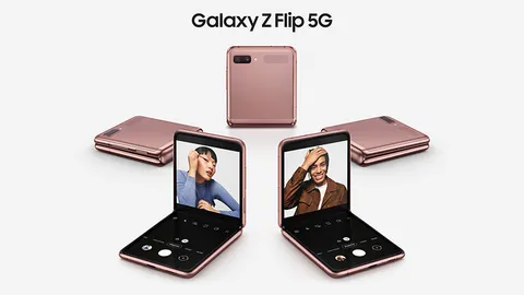 گلکسی Z فلیپ 5G سامسونگ رونمایی شد