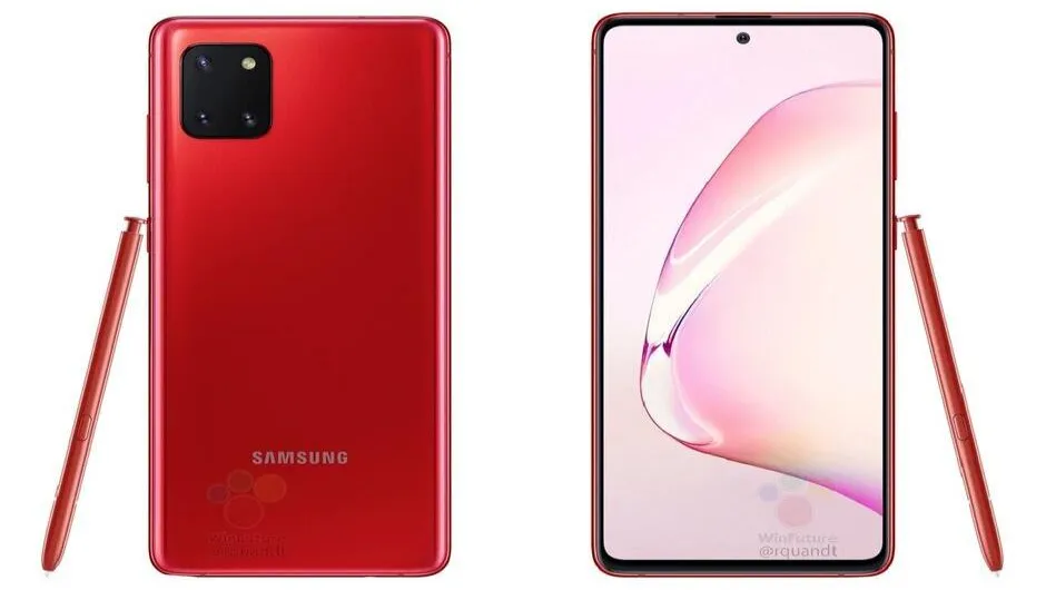 افشای اولین تصاویر واقعی گوشی Note 10 Lite