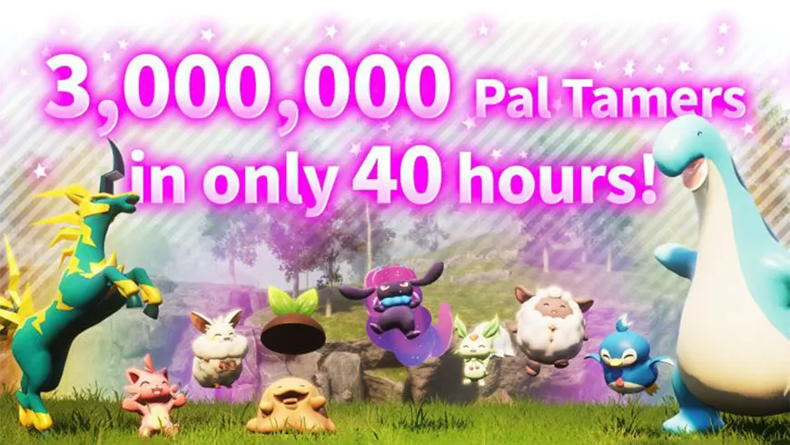 فروش سه میلیون نسخه از بازی Palworld در 40 ساعت اولیه انتشار