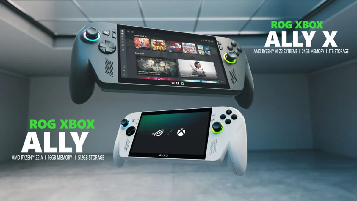 رسمی: کنسول دستی ایکس باکس با نام ROG Xbox Ally رونمایی شد