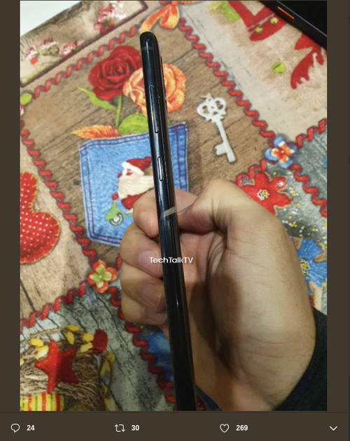 Note 10 Lite نمای کنار گوشی