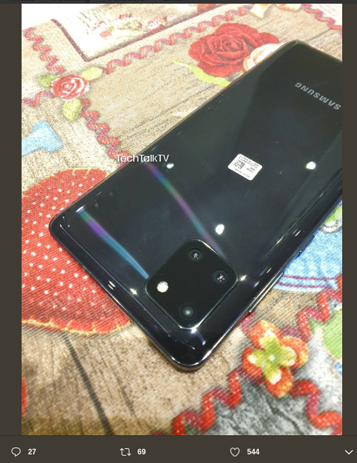 دوربین سه گانه Note 10 Lite