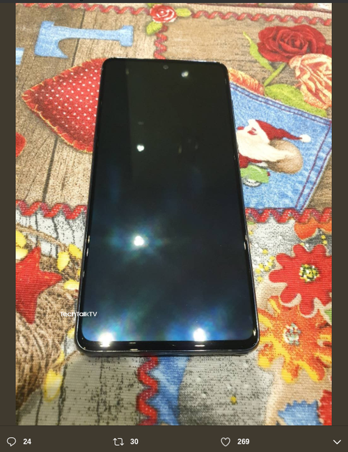 قسمت جلویی Note 10 Lite