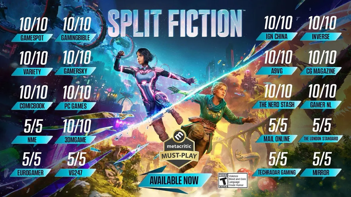 بازی Split Fiction به عنوان GOTY 2025 انتخاب خواهد شد؟