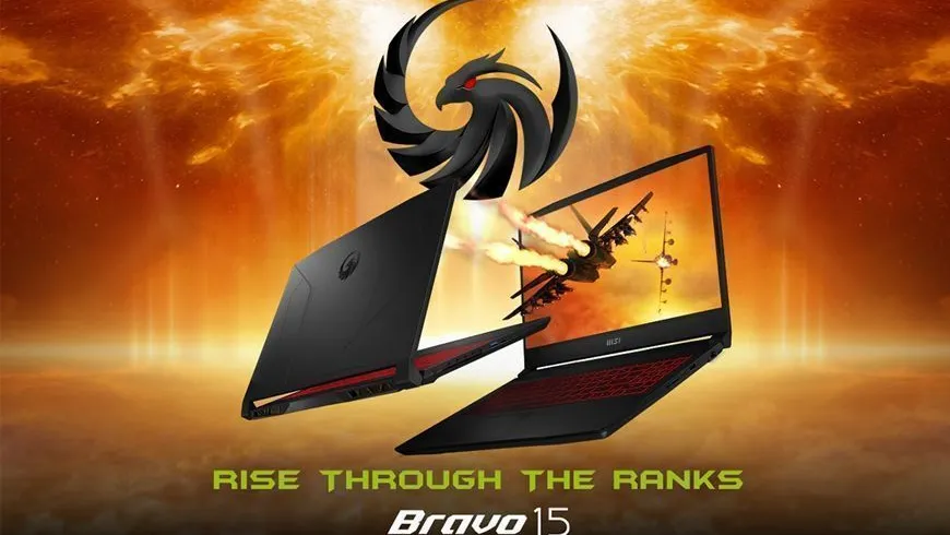 لپ‌تاپ گیمینگ Bravo 15 شرکت MSI با پردازنده‌های سری H رایزن ۵۰۰۰ از راه رسید