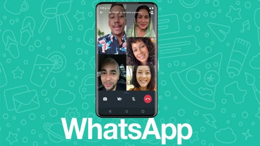واتس‌اپ پیوستن به تماس‌های تصویری گروهی در جریان را ممکن کرد
