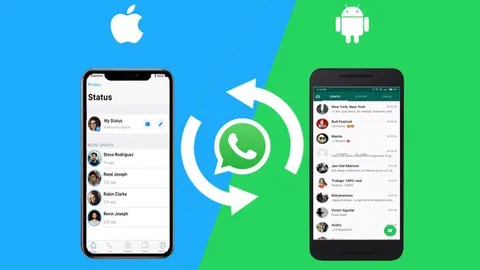چگونه چت‌های واتساپ را از آیفون به اندروید منتقل کنیم؟«مرحله به مرحله»