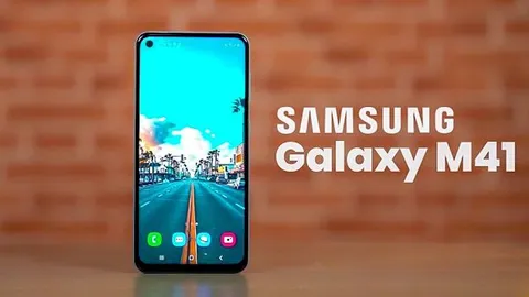 گلکسی M41 با باتری 6800 میلی‌آمپرساعتی رونمایی می‌شود