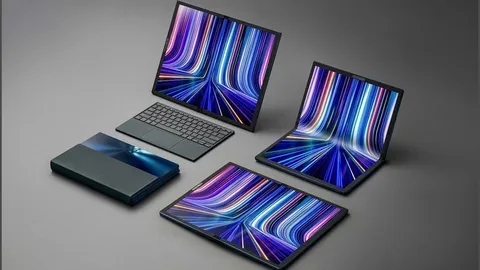 ایسوس از لپ‌تاپ تاشو Zenbook 17 Fold OLED رونمایی کرد