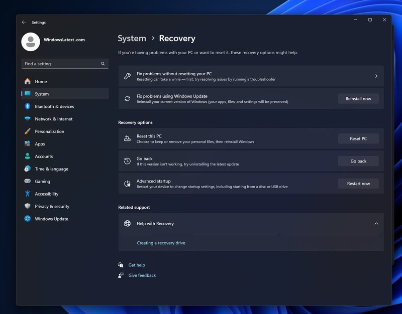Windows-11-recovery-tool