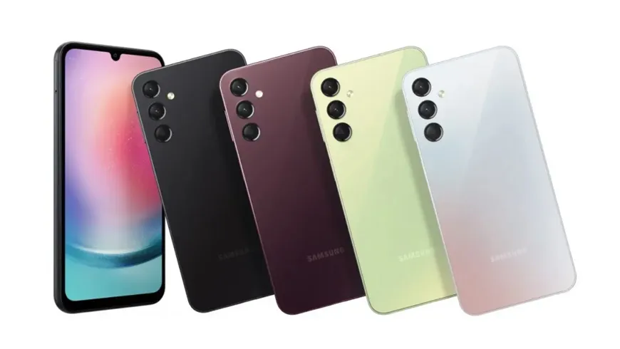 گلکسی A24 با تراشه‌ Helio G99 و نمایشگر AMOLED معرفی شد