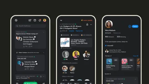 کلاب هاوس به حالت Dark Mode مجهز خواهد شد
