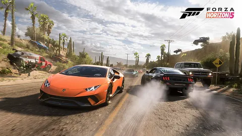 بازی Forza Horizon 5 به صورت ماهیانه یک میلیون بازیکن جدید جذب می‌کند