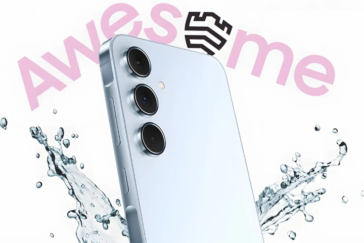galaxy-a55-official-poster-white-awsome