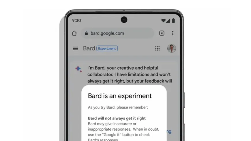 گوگل عرضه عمومی چت‌بات هوش مصنوعی Bard را برای رقابت با ChatGPT آغاز کرد