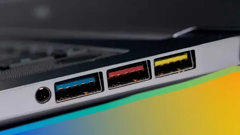 رنگ‌های مختلف پورت‌های USB چه معنایی دارند؟