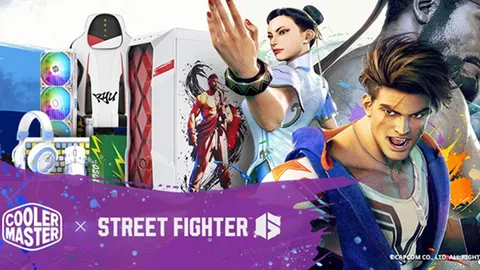 کولرمستر از ستاپ گیمینگ خود که الهام گرفته شده از Street Fighter 6 رونمایی کرد و از همکاری خود با CAPCOM در این پروژه خبر داد