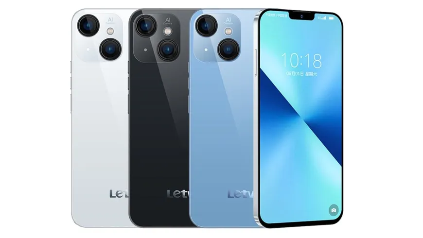 گوشی LeTV Y1 Pro با طراحی آیفون 13 و با قیمت 75 دلار معرفی شد