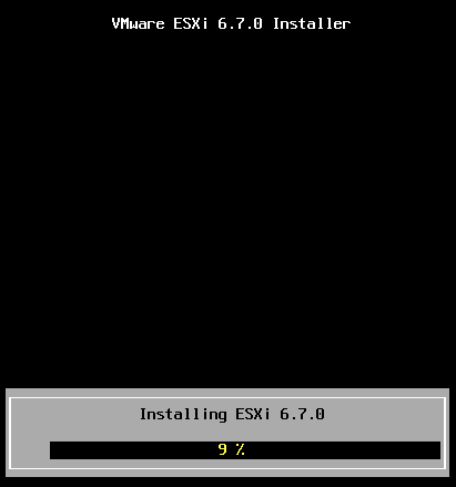 نصب ESXI 6.7 - مرحله دهم