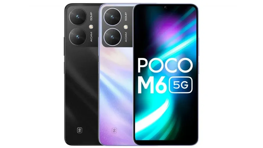 گوشی هوشمند مقرون‌به‌صرفه با قابلیت 5G معرفی شد: POCO M6