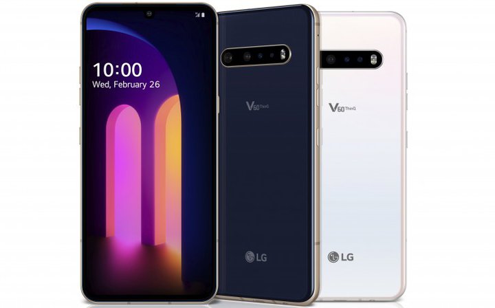 رنگبندی گوشی LG V60 ThinQ 5G