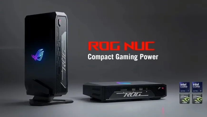 قوی اما کوچک: mini-PC های ROG NUC ایسوس با 128 گیگابایت رم معرفی شدند