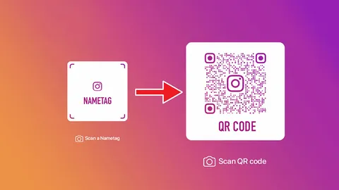 اسکن QR کد پیج‌های اینستاگرام با دوربین معمولی فراهم شد