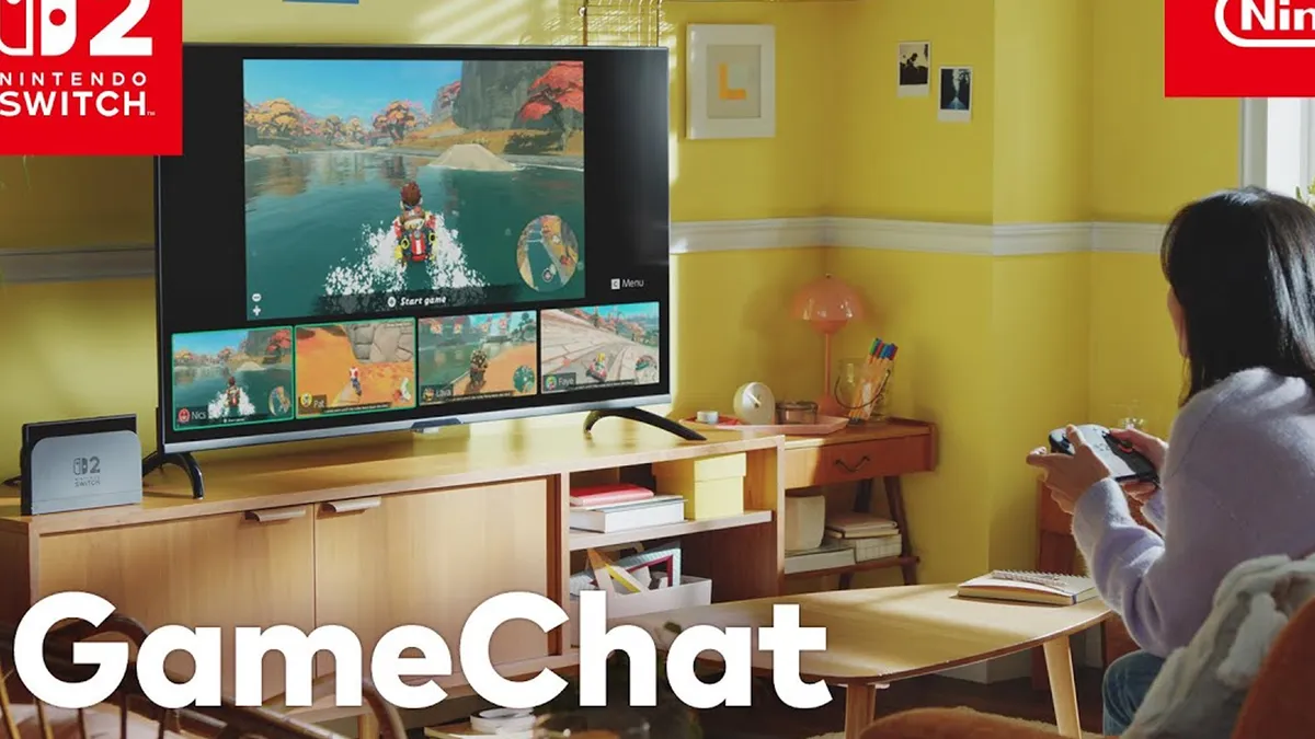 قابلیت GameChat با پشتیبانی از زیرنویس زنده به کنسول سوییچ 2 اضافه خواهد شد