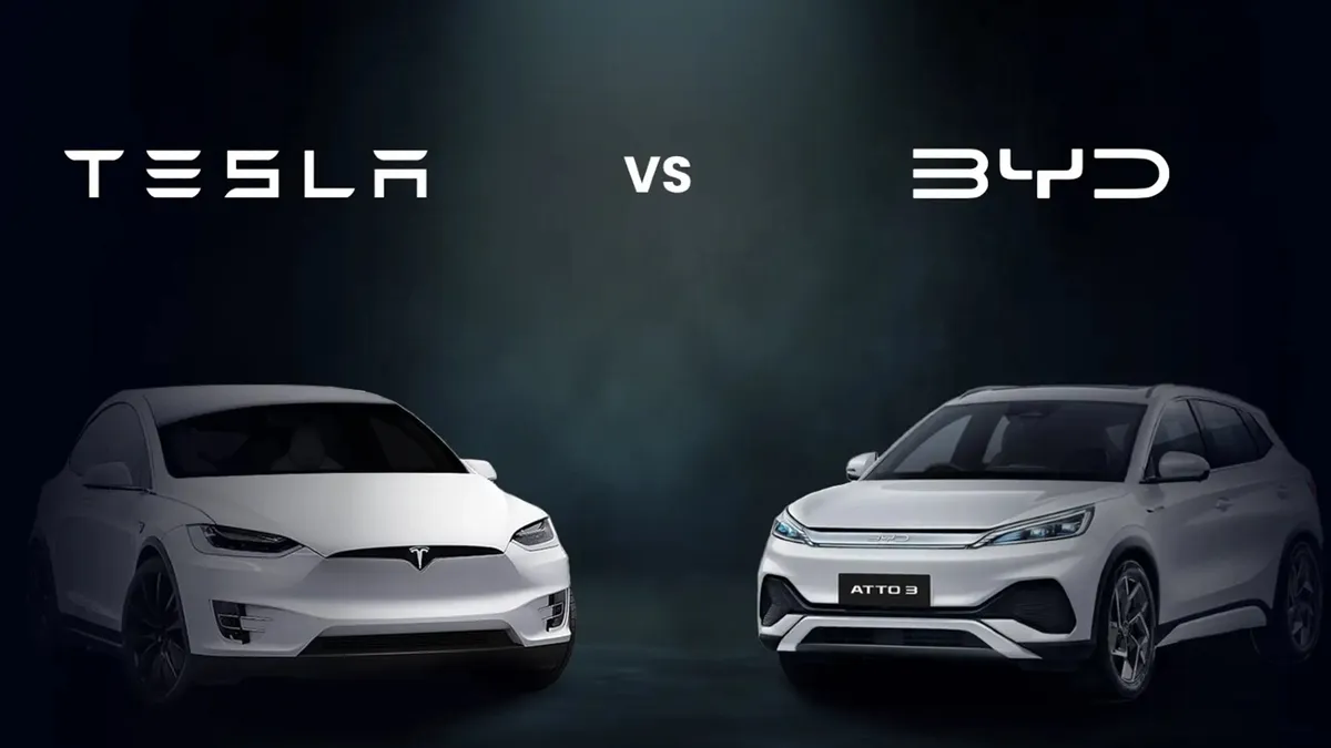 BYD در سال ۲۰۲۴ از تسلا پیشی گرفت؛ رکورد فروش ۱۰۷ میلیارد دلاری